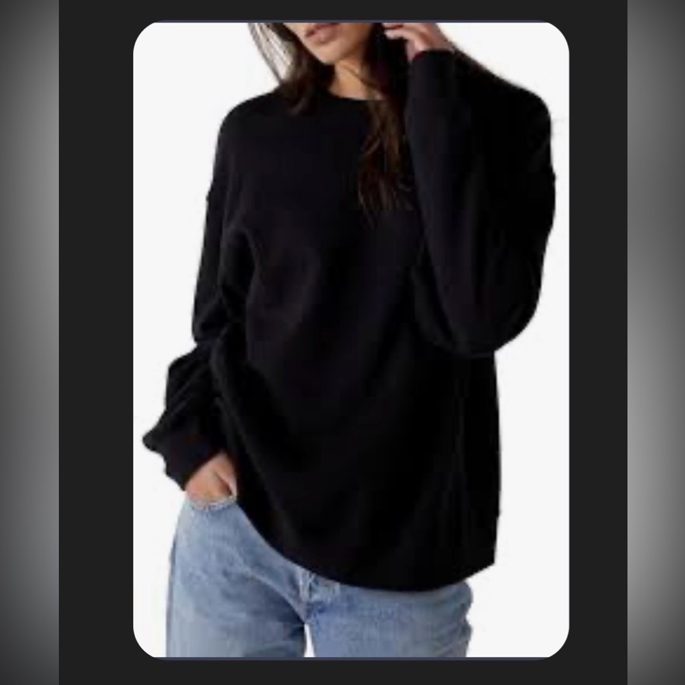 Velvet Tees - Abbot Sweatshirt - Black - S